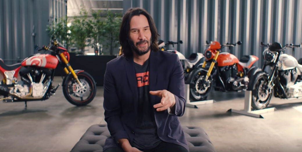 Keanu Reeves és az ARCH Motorcycle a V10 Entertainmenttel közösen MotoAmerica dokumentumsorozatot készít