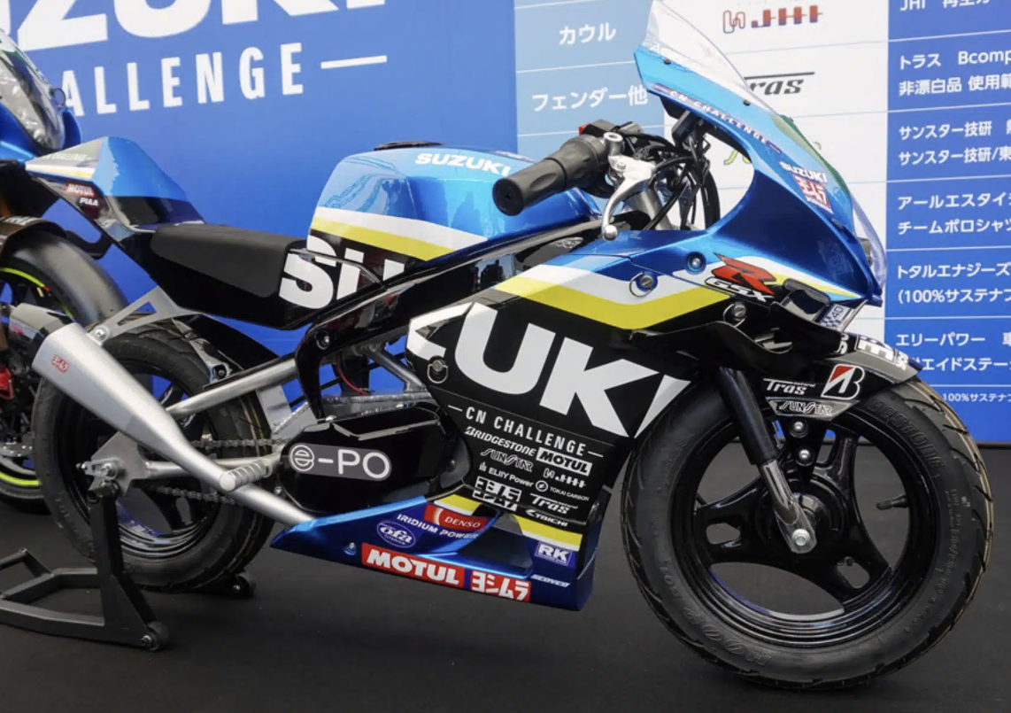 Suzuki bemutatja a mini e-PO GSX-R-t a Suzuka 8 órás versenyen! 1 Suzuki bemutatja a mini e-PO GSX-R-t a Suzuka 8 órás versenyen!