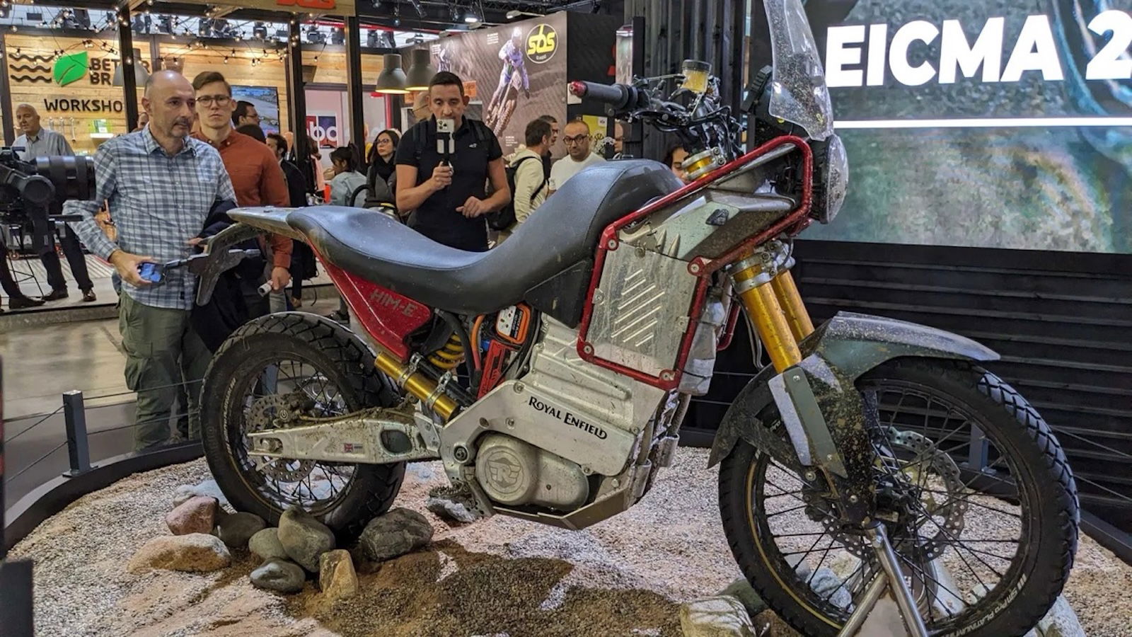 Royal Enfield elektromos Himalayan tesztelési titkai napvilágra kerültek! 2 Royal Enfield elektromos Himalayan tesztelési titkai napvilágra kerültek!