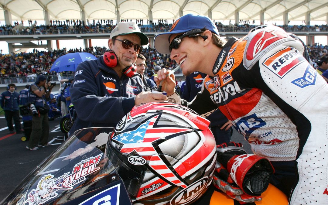 Arai RX-7V Evo Nicky Hayden sisak: Spórolj 200 fontot!